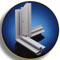 Electronics Cabinet Frame Corner Detail